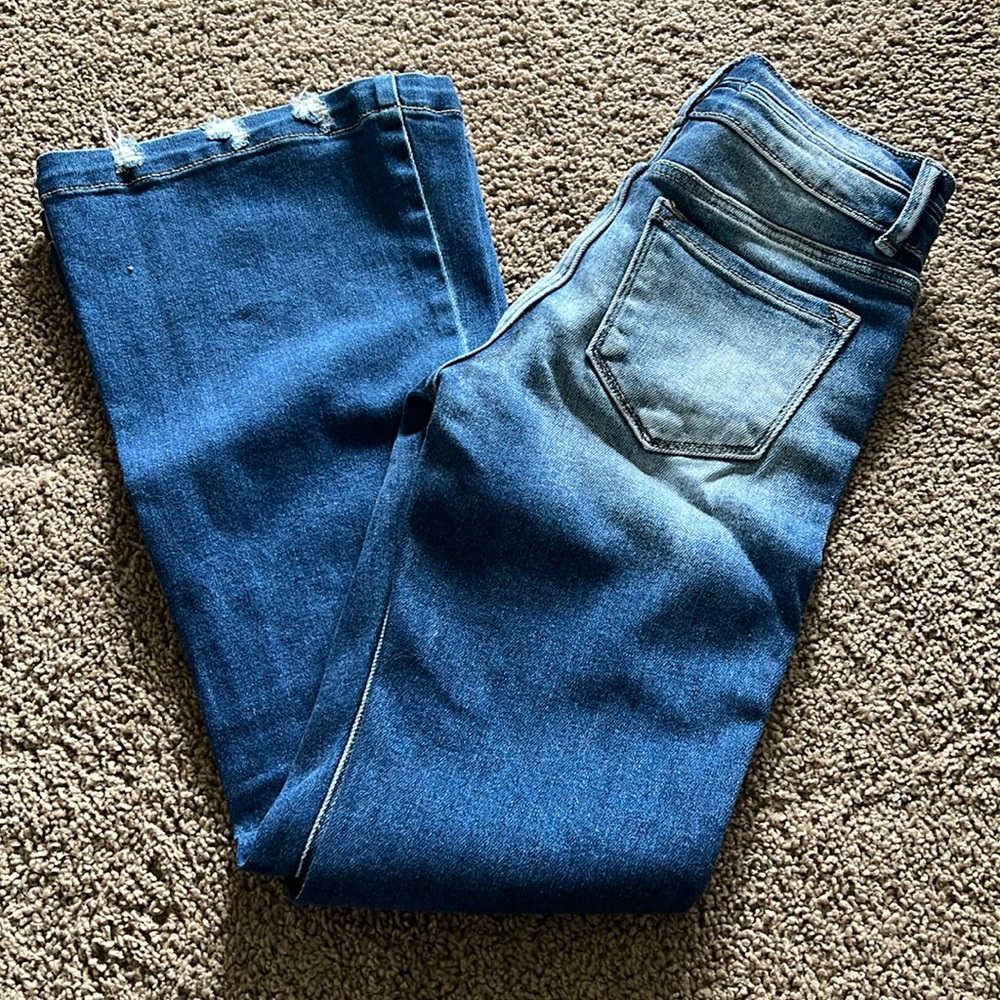 Girls kancan high rise flare jeans